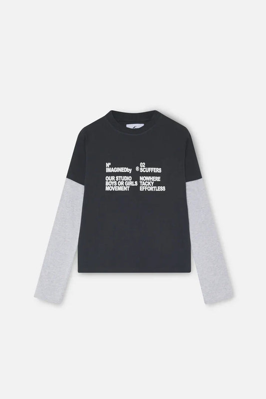 Scuffers Ving Navy Long sleeve
