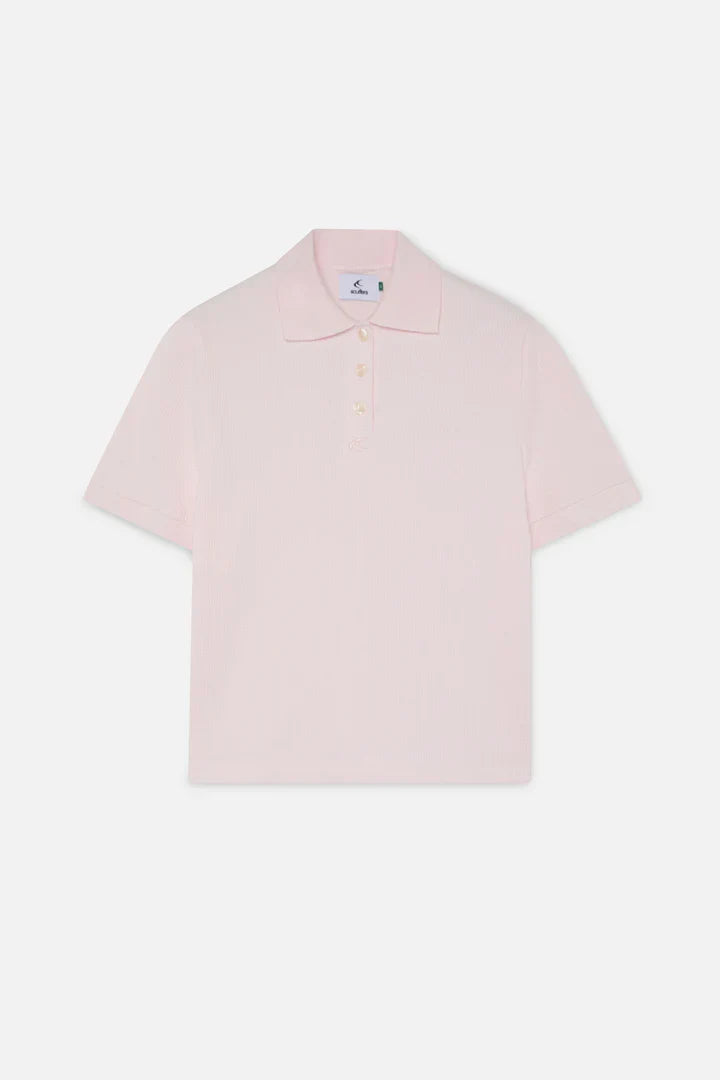 Scuffers Waffle Burgundy Polo