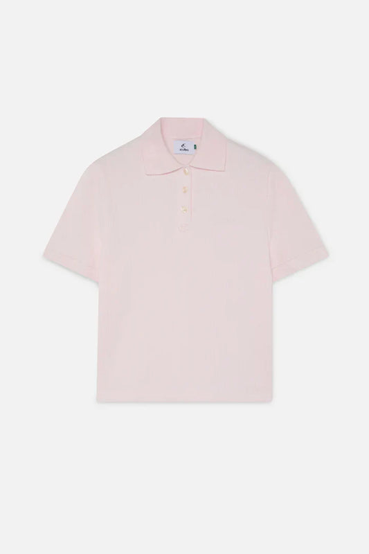 Scuffers Waffle Burgundy Polo