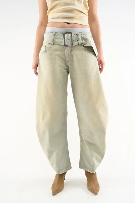 Scuffers Silvon Washed Pants